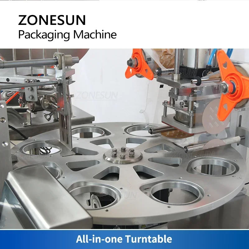 Sauce Dipping Cup - Automatyczna maszyna do napełniania lodów, zamykania