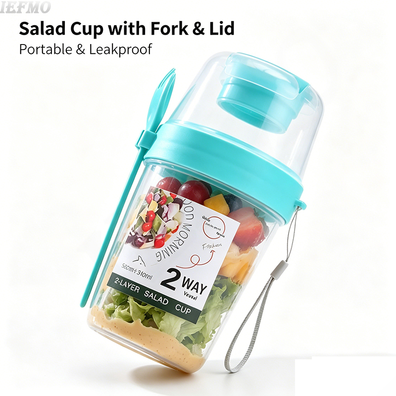 Meal Prep Weight Loss - Przenośny zestaw misek na sałatkę z