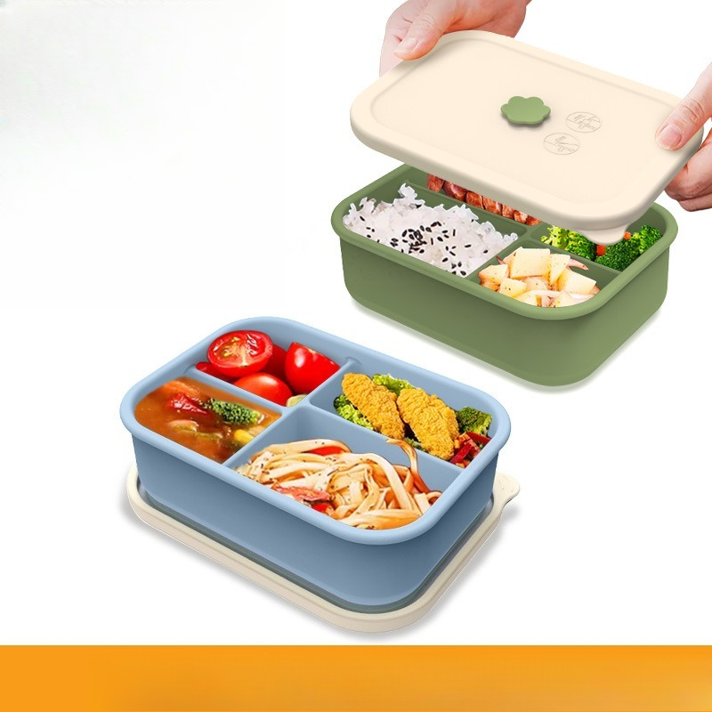 Meal Prep Weight Loss - Silikonowy pojemnik na lunch do mikrofalówki