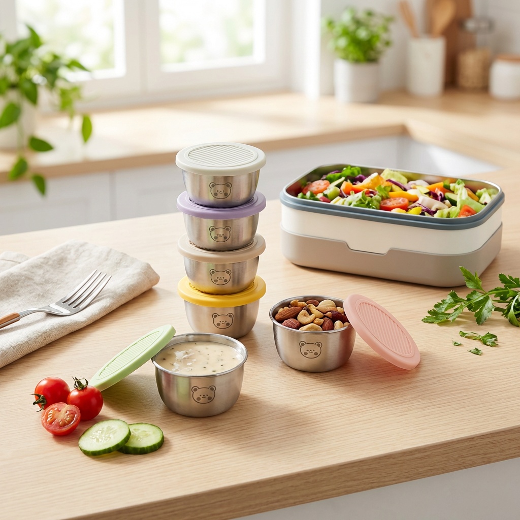 1/6 szt. Pojemnik na sos ze st – Sauce Dipping Cup recenzja i cena