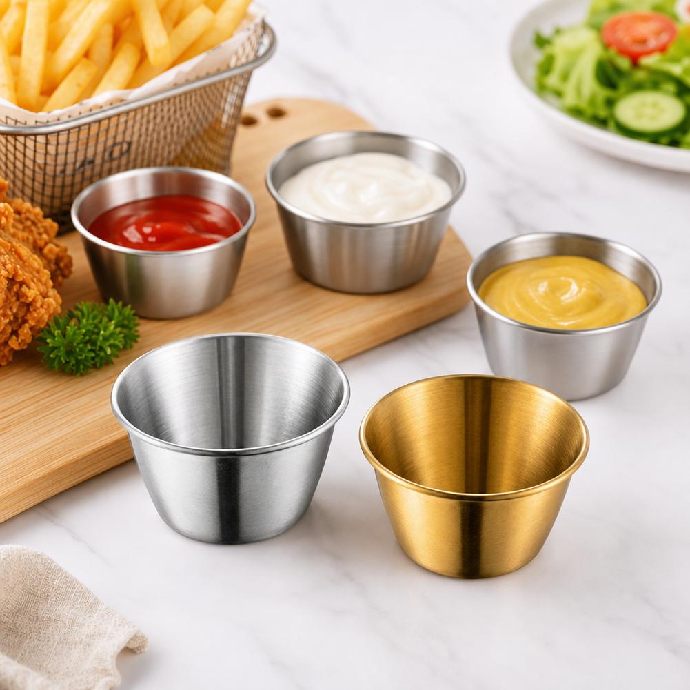 Mini miseczki ze stali nierdze – Sauce Dipping Cup recenzja i cena