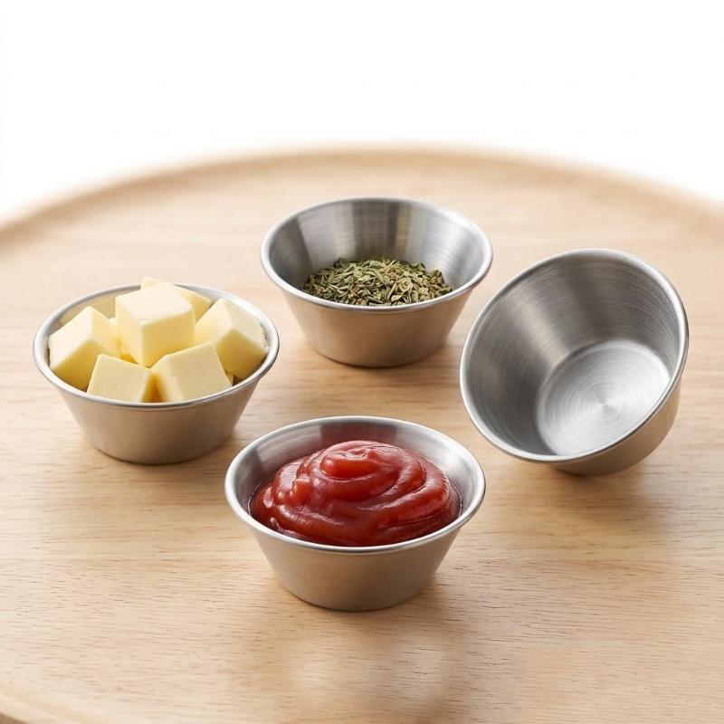 NOWE 65ML Małe Okrągłe Kubeczk – Sauce Dipping Cup recenzja i cena