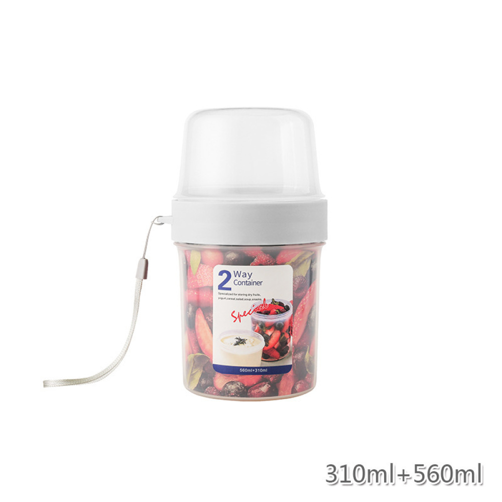 Przenośny dwuwarstwowy pojemni – Meal Prep Yogurt Bowl recenzja i cena