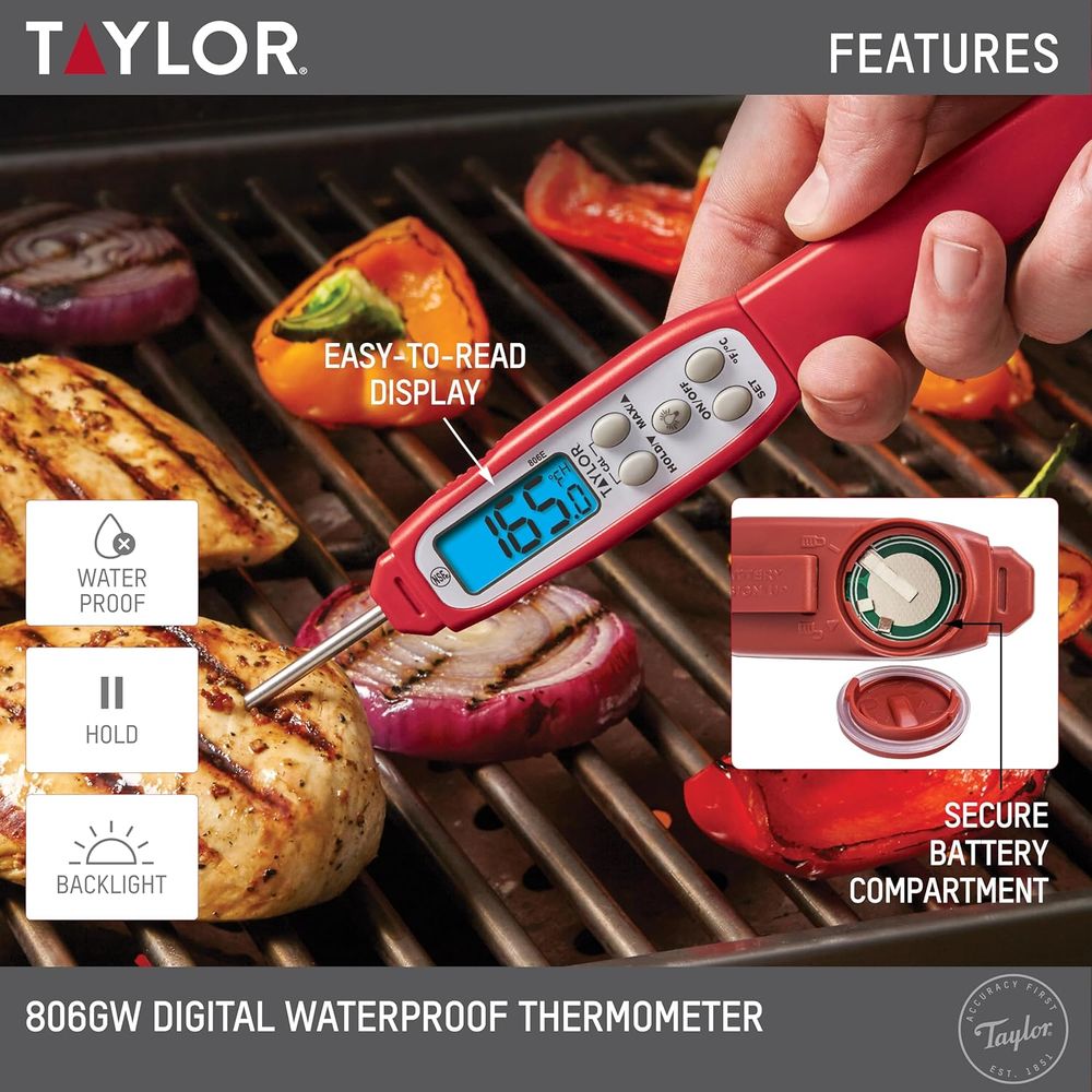 Cyfrowy termometr do mięsa - d – Meal Prep Chicken recenzja i cena